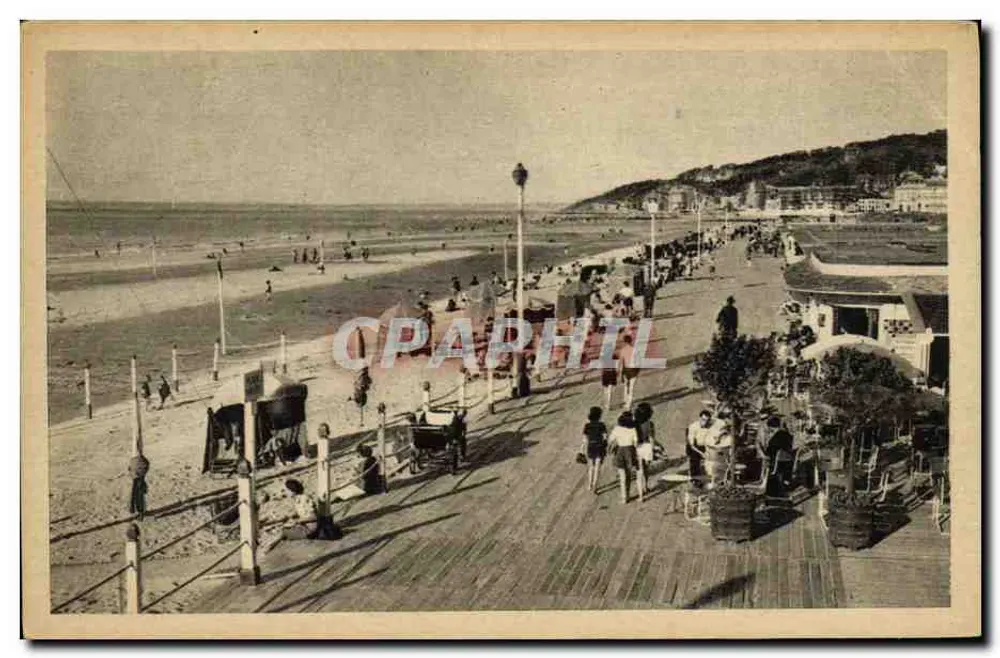Deauville-Strand in Blüte — Bar du Soleil — Verlag C° des Arts Photométrie, Paris - Vorderseite
