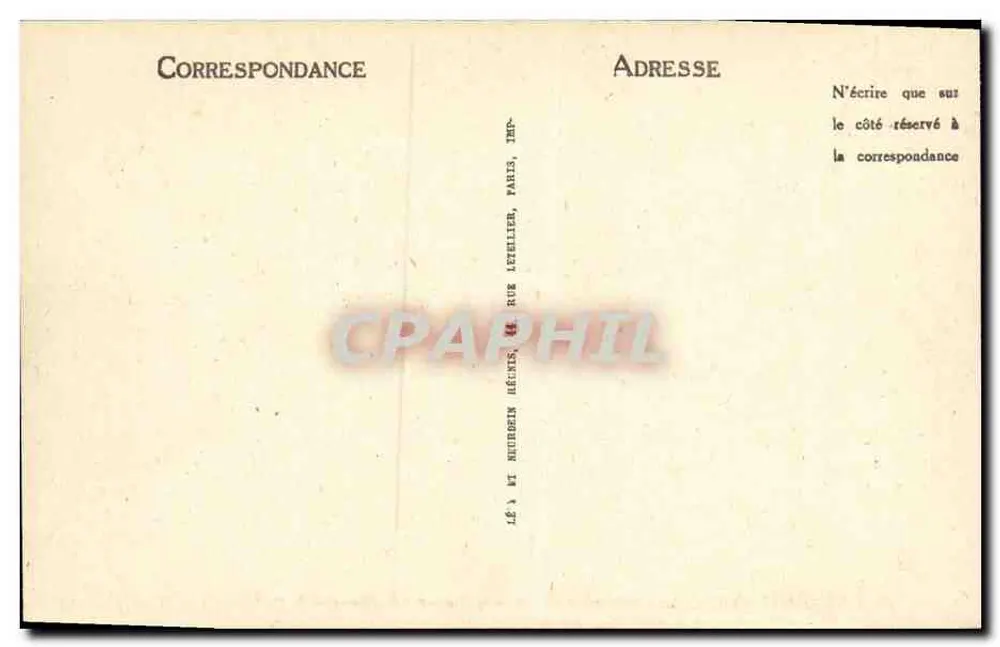 Deauville, die Blütenstrände — Avenue des Hippodromes — LL - Rückseite