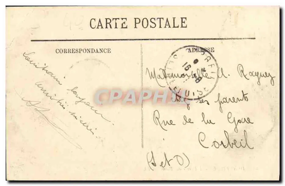 Deauville — Der Eingang zu den Bädern — LL. - Rückseite