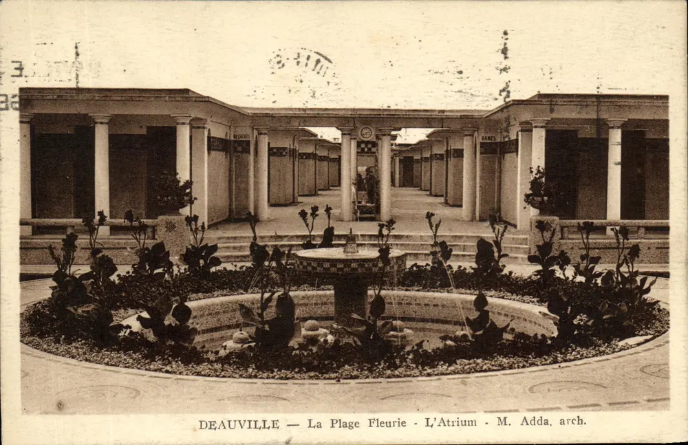 Deauville — A Praia das Flores — O Atrium — M. Adda, arq. - Frente