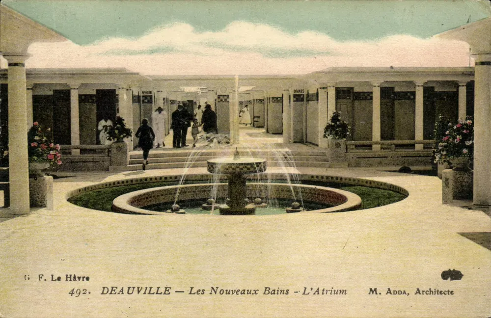 Deauville — Les Nouveaux Bains — L'Atrium — M. Adda, Architekt - Vorderseite