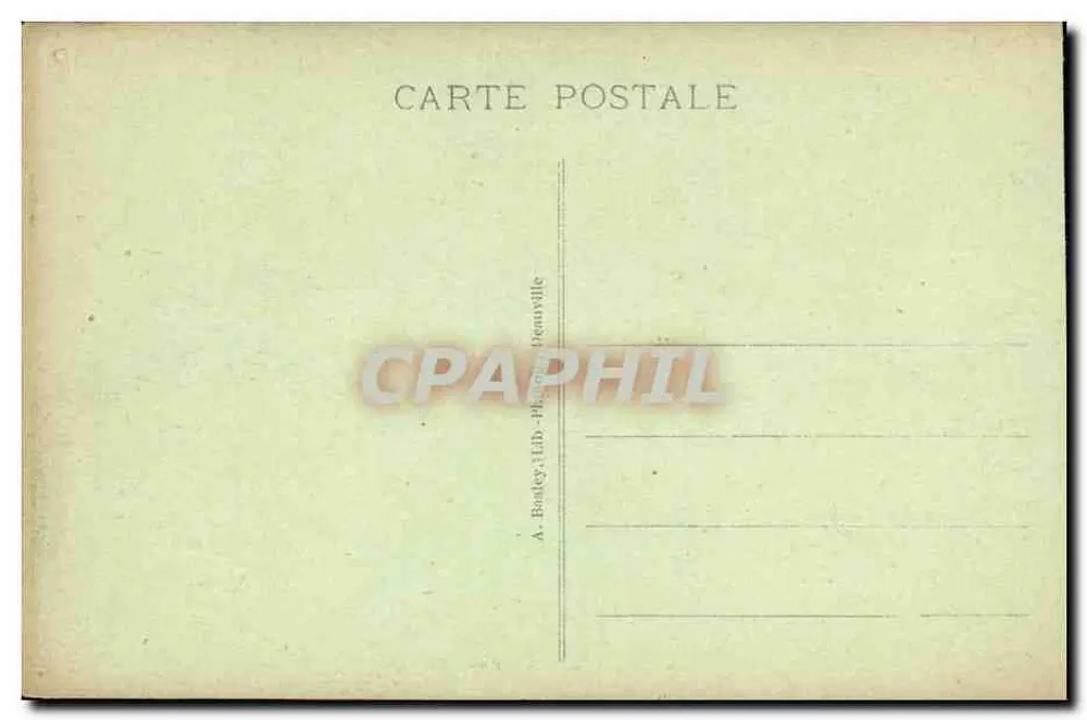 Deauville - Das Casino — Ansicht des Gebäudes und des Gartens - Rückseite