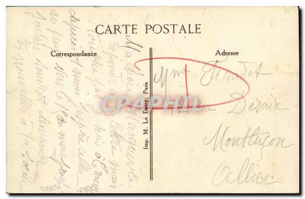 Deauville — Das Casino und das Royal Hotel — G. F. Le Havre, n°449 - Rückseite