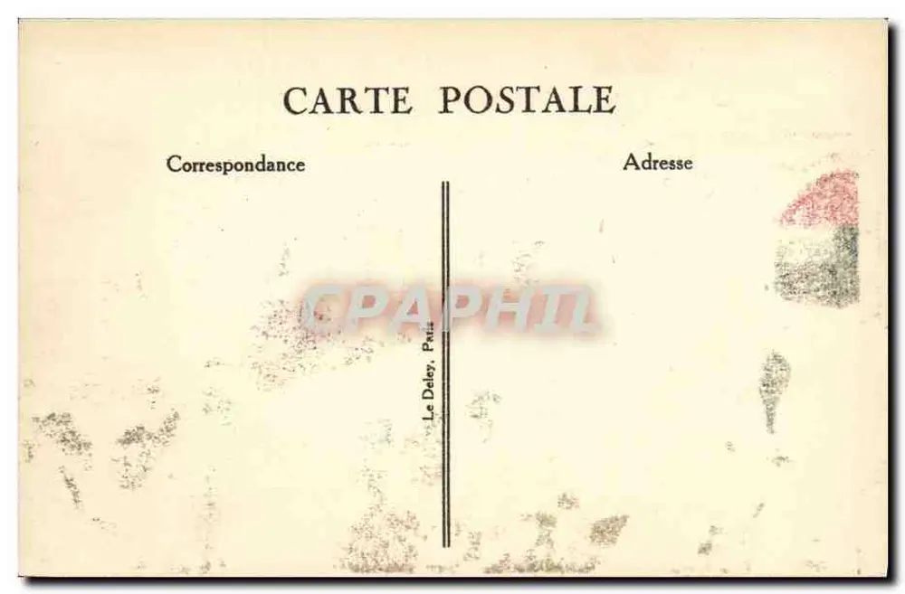 Deauville — Das Casino und die Gärten — G. F. in der Fabrik, n°405 - Rückseite