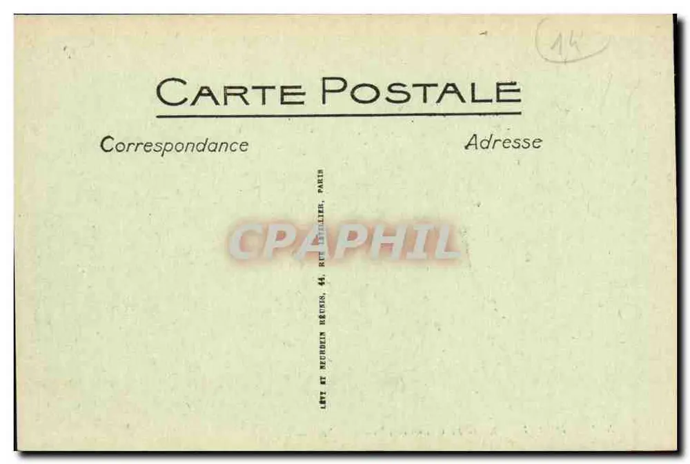 Deauville — Das Casino und das Royal-Hotel — LL. — Nr. 332 - Rückseite