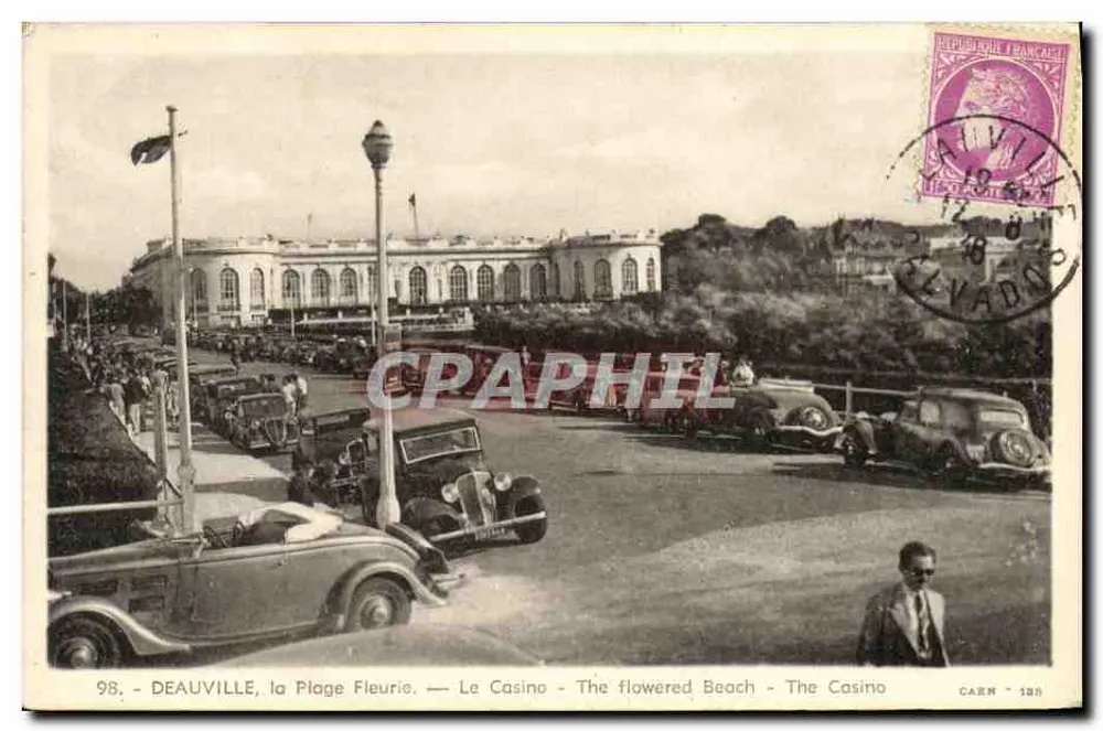 Deauville, Die Blühende Strände — Das Casino — Carn n° 98 - Vorderseite