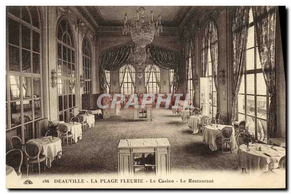 Deauville - Die blühende Strände - Das Casino - Das Restaurant - Vorderseite
