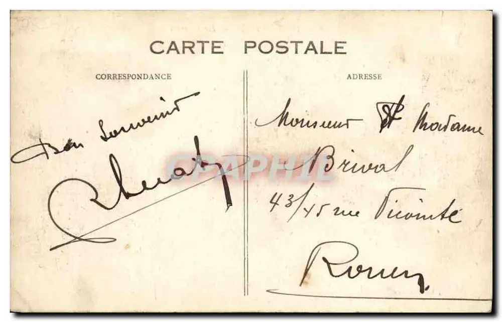 Deauville — Ansicht des Kasinos — G. F., Le Havre, Nr. 418 - Rückseite