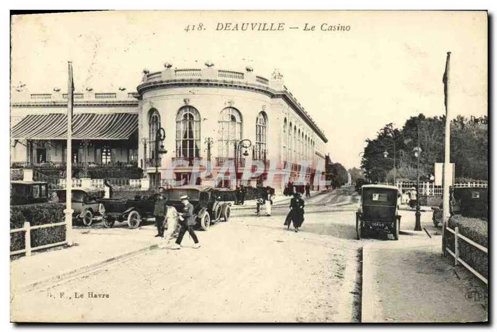 Deauville — O Cassino — F. Le Havre, n°418 - Frente