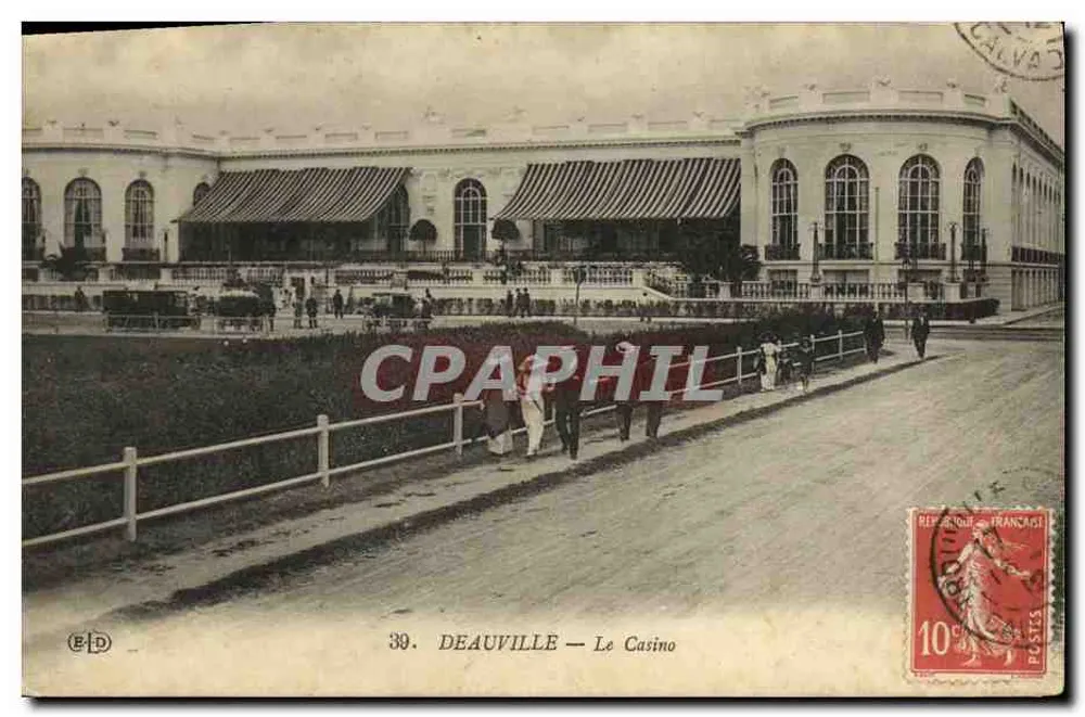 Deauville — O Casino — Éditeur E.P.D., n°39 - Frente