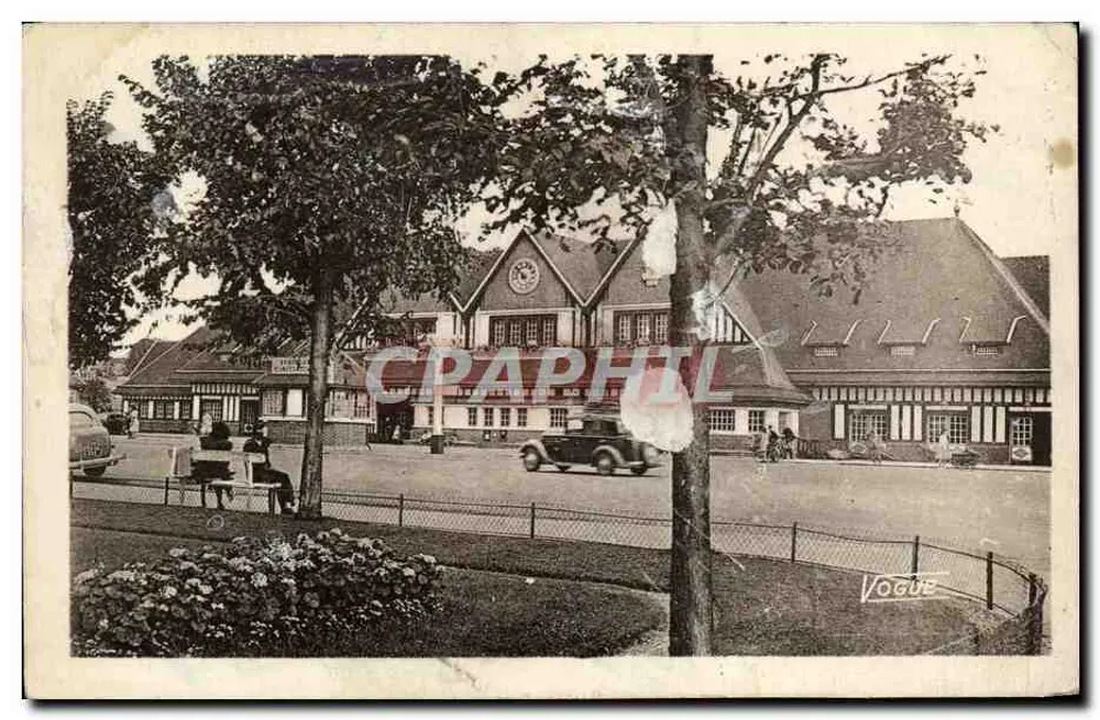 Gare de Deauville — Plage fleurie — éditeur Vogue - Vorderseite
