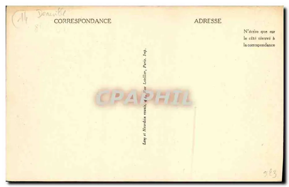 Deauville, die Blühende Strände — Ferme du Coteau (G. Pichereau Architekt, Caen). - Rückseite