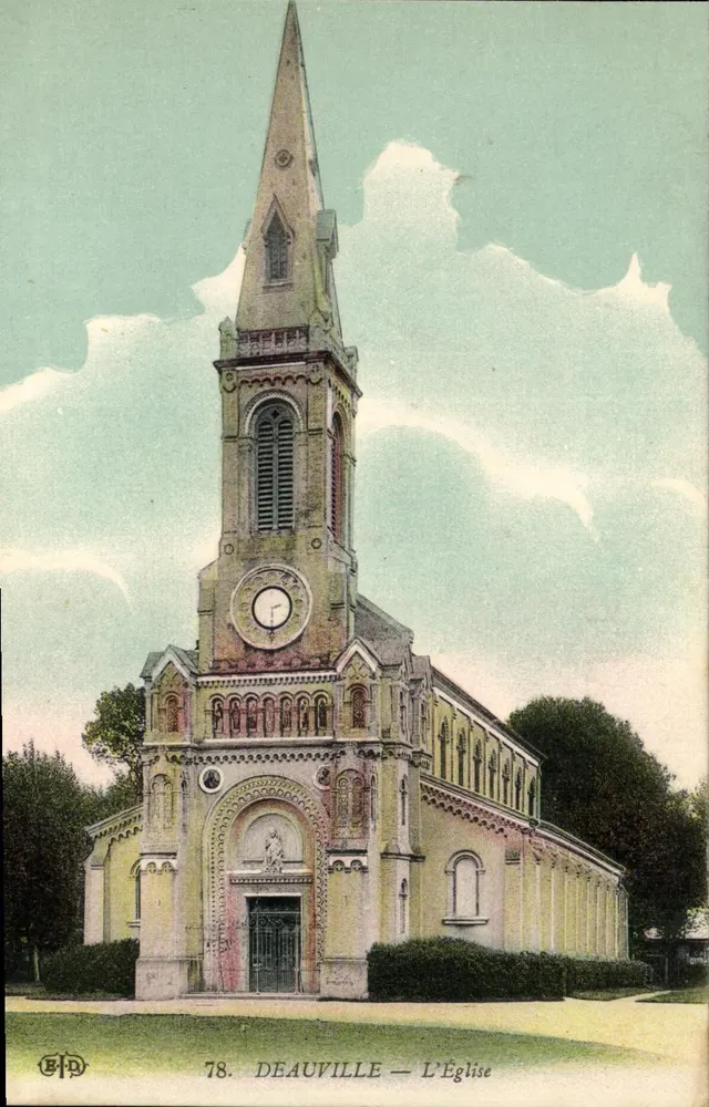 Deauville — A Igreja — BPD, n°78 - Frente