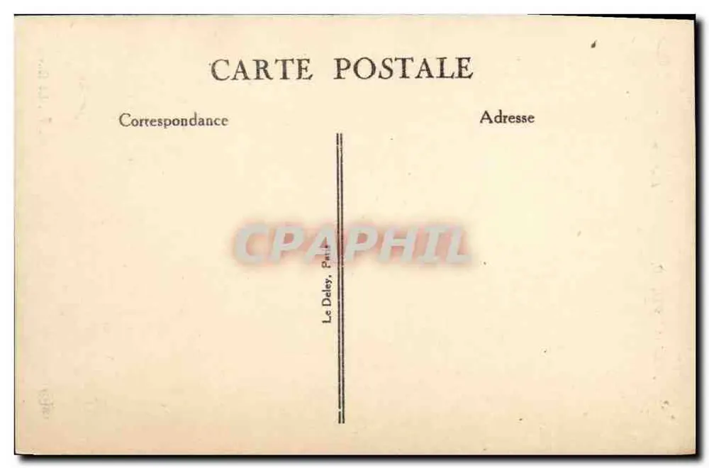 Deauville — A Igreja — G. F., Le Havre, n°479 - Verso