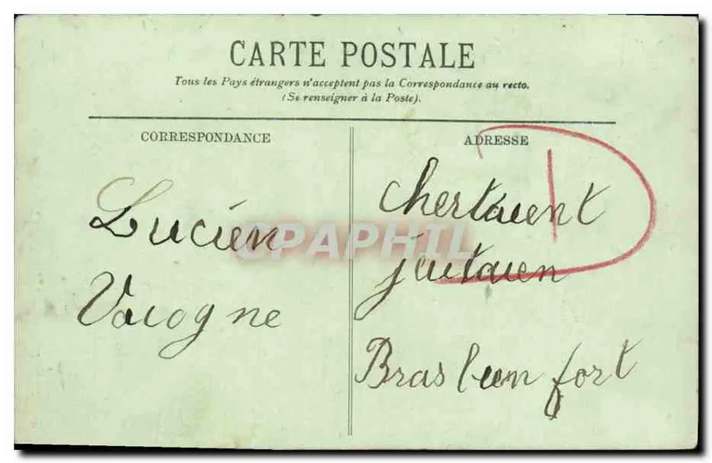 Deauville — A Igreja — LL. n°92 - Verso