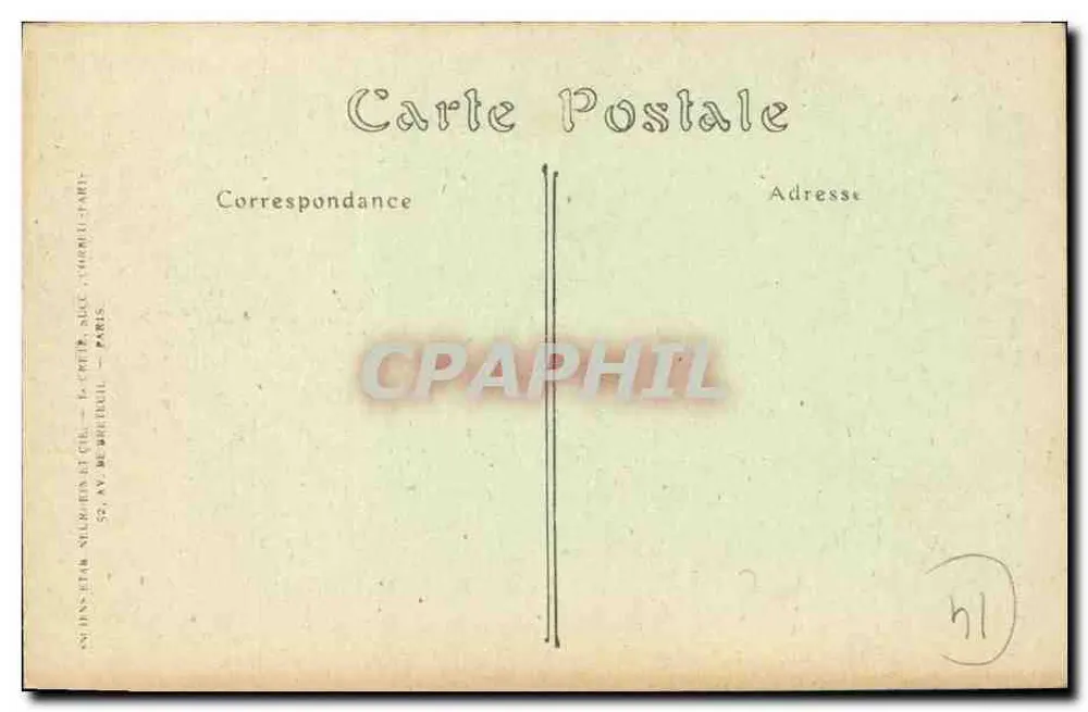 Deauville-La Plage-Fleurie — Das Saal der Veranstaltungen — ND Phot. - Rückseite
