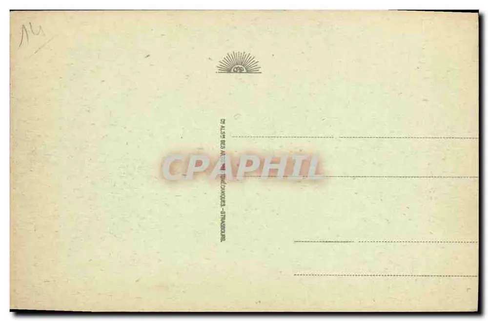 Deauville - Denkmal für die Toten — Verlag 'Les Ateliers de Deauville', Nr. 216 - Rückseite