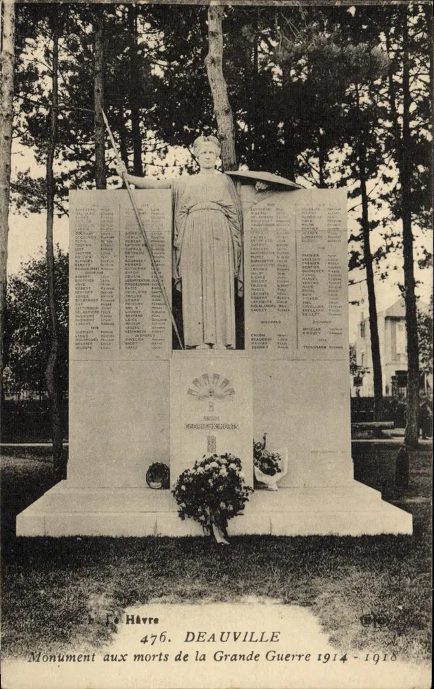 Le Havre - Deauville - Monument aos Mortos da Grande Guerra 1914-1918 — n° 476 - Frente