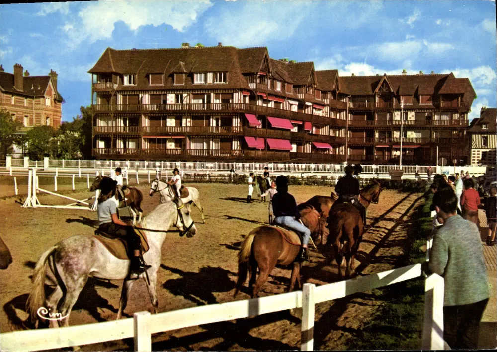 Deauville (Calvados) — Le Poney-Club — Imprimeur Combiet - Vorderseite