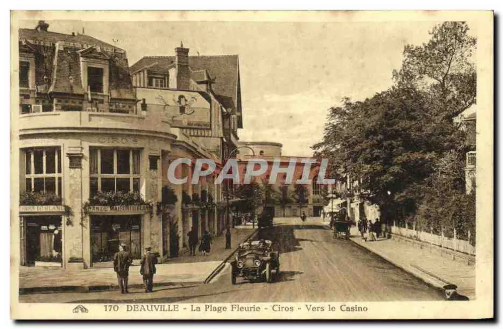 Deauville - Die Blütenstrände - Ciros - Richtung Casino - Vorderseite