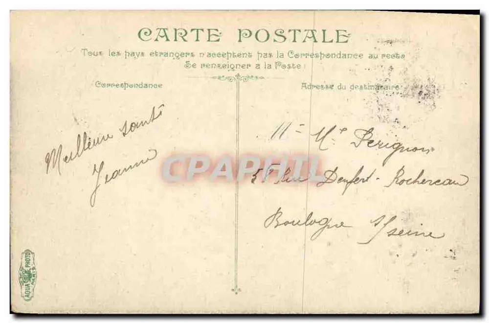 Deauville - Der Grand Prix - Die Herbages-Rennstrecke, Côte de la Pelouse - Rückseite