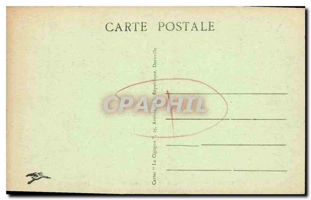 Deauville, La Plage Fleurie - Hippodrome de Clairefontaine - Le Paddock - Verso