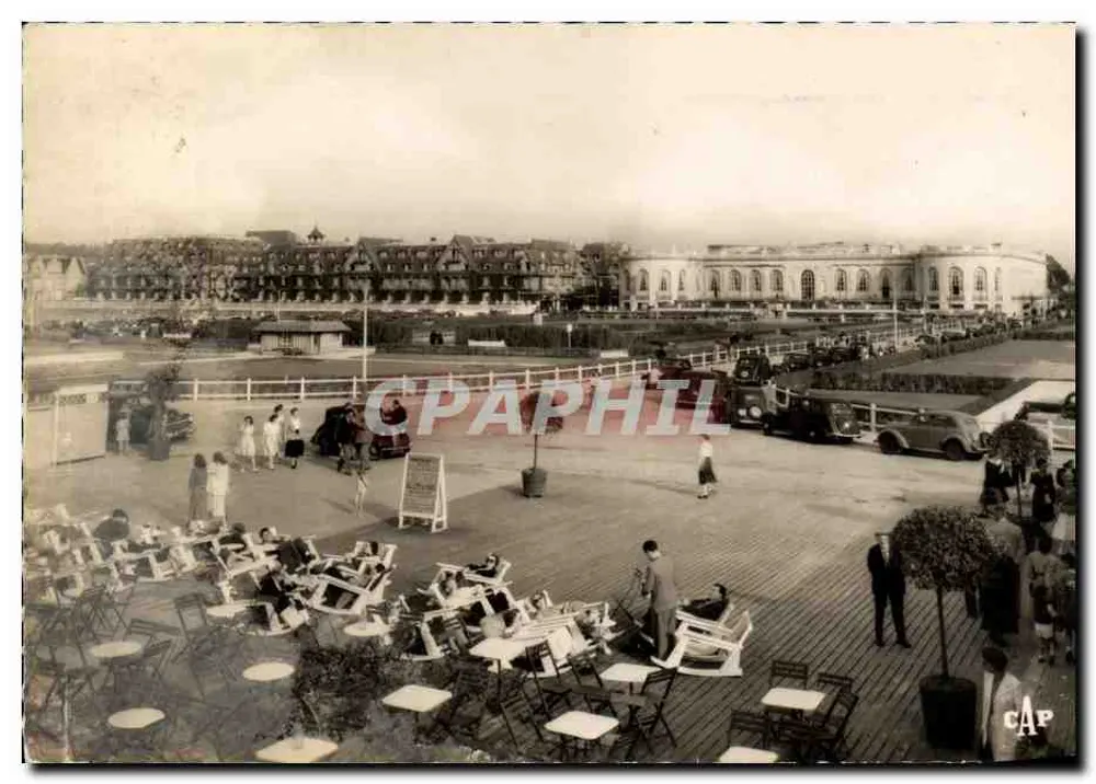 Deauville - Praia Florida — Vista para o Normandy e o Cassino — editor DEAUVILLE - CAR - PARIS, n°175 - Frente