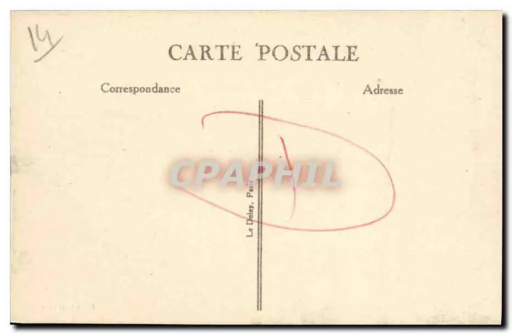 Deauville — Hotel Normandy — G. F., Le Havre - Verso