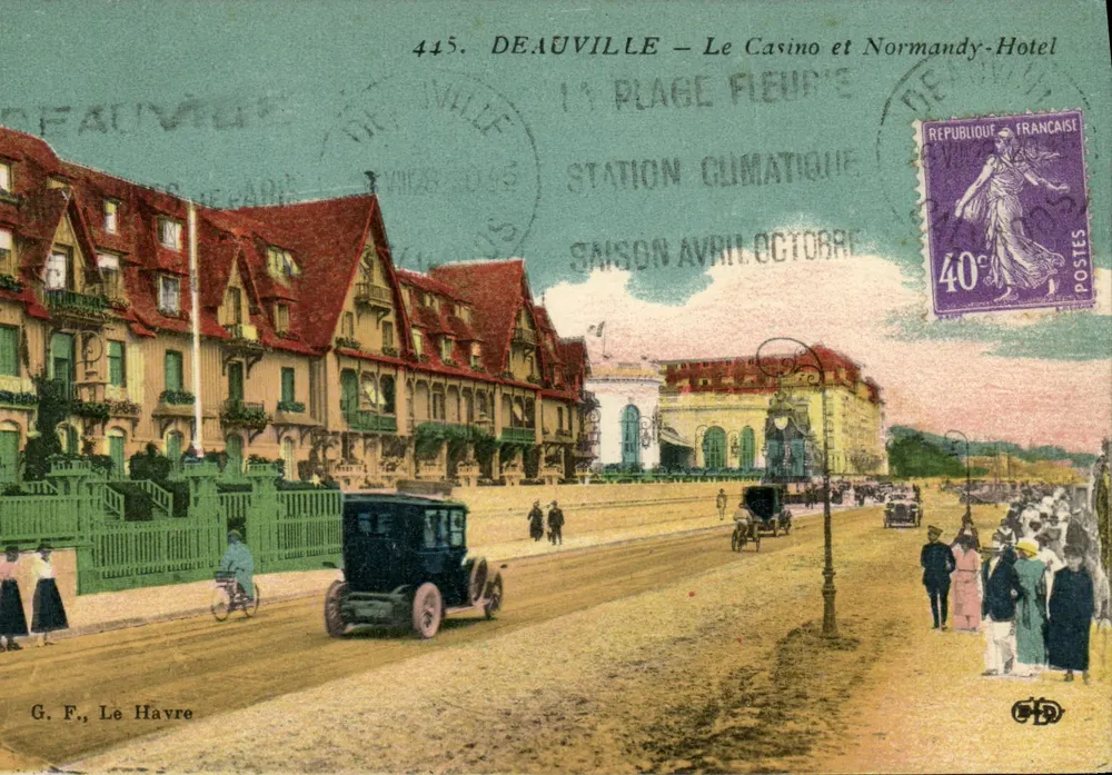 Deauville — Das Casino und das Normandy-Hotel — G. F., Le Havre - Vorderseite