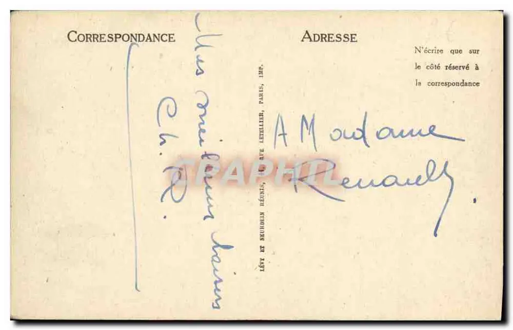 Deauville, A Praia Florida — Hotel Normandy (Th. Petit, Arquiteto) — LL - Verso