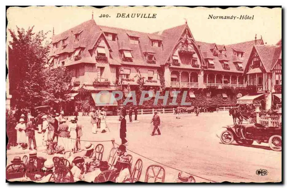 Deauville — Normandy-Hotel — Verlag O.T.D. - Vorderseite