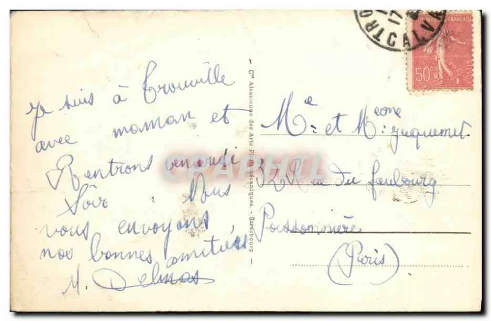 Deauville - Praia das Flores - Hotel Normandy e Boulevard Cornuché - Verso