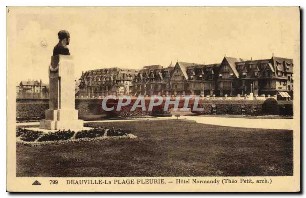 Deauville-La Plage Fleurie — Hotel Normandy (arq. Théo Petit) - Anverso