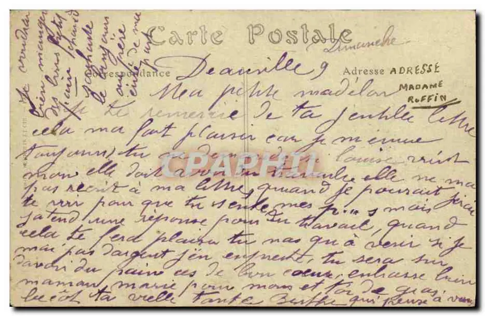 Deauville-La-Plage-Fleurie — Eingangspforte des « Normandy-Hôtel » — ND. Foto. - Rückseite