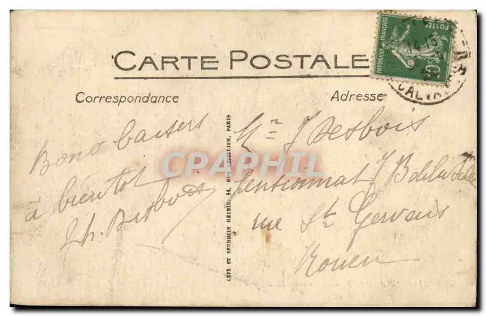 Deauville — Normandy-Hôtel — LL. n°418 - Rückseite