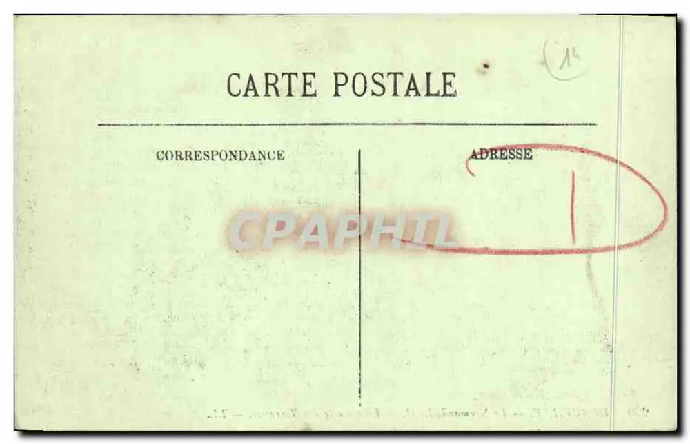 Deauville — Le Normandy-Hôtel — Eingang zur Seite der Terrasses — LL. — Nr. 290 - Rückseite