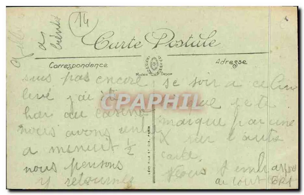 Deauville — Normandy-Hôtel — LL. — n° 236 - Verso