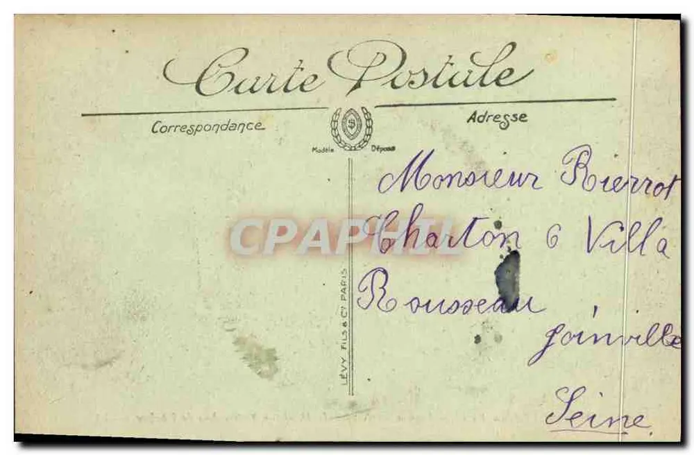 Deauville — Die Blühende Strände — Normandy-Hôtel — Eingang zur Rue de l'Écluse — LL - Rückseite