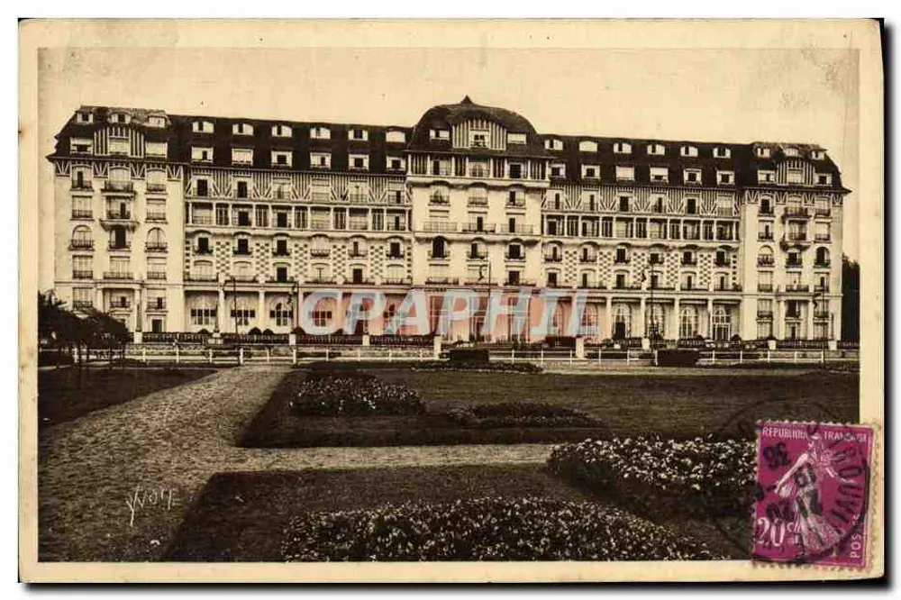 Das Royale Hotel und die Gärten — Deauville (Calvados) — Les Éditions d'Alexandre Yvon - Vorderseite