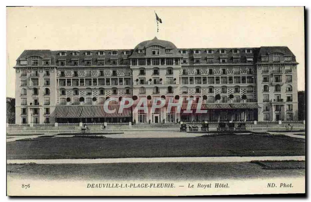 Deauville-La-Plage-Fleurie — Hotel Le Royal — ND. Phot. - Vorderseite
