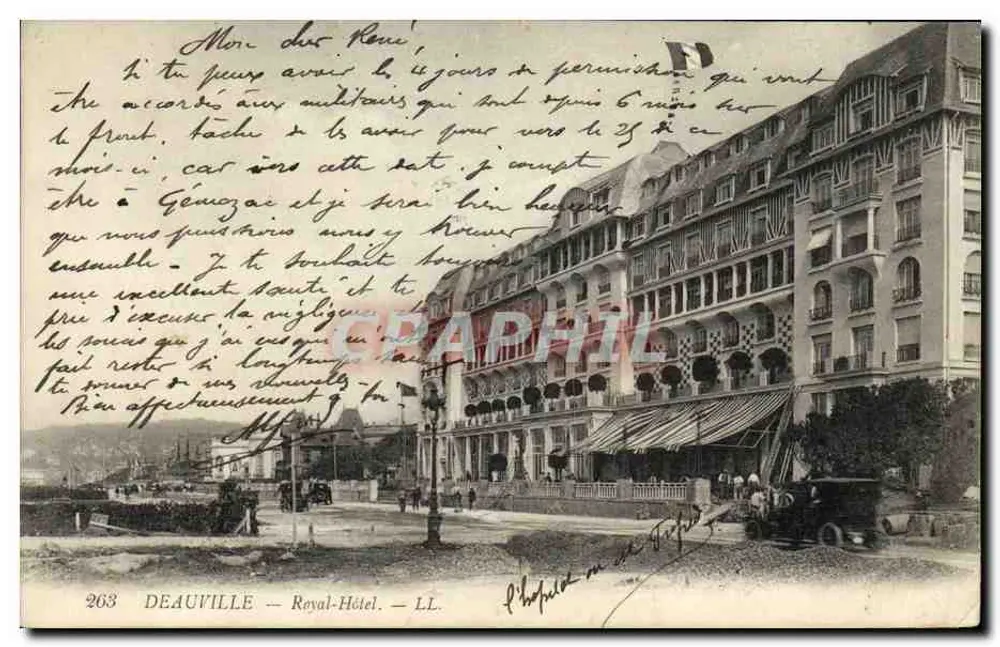 Deauville — Royal-Hôtel — LL. n° 263 - Frente