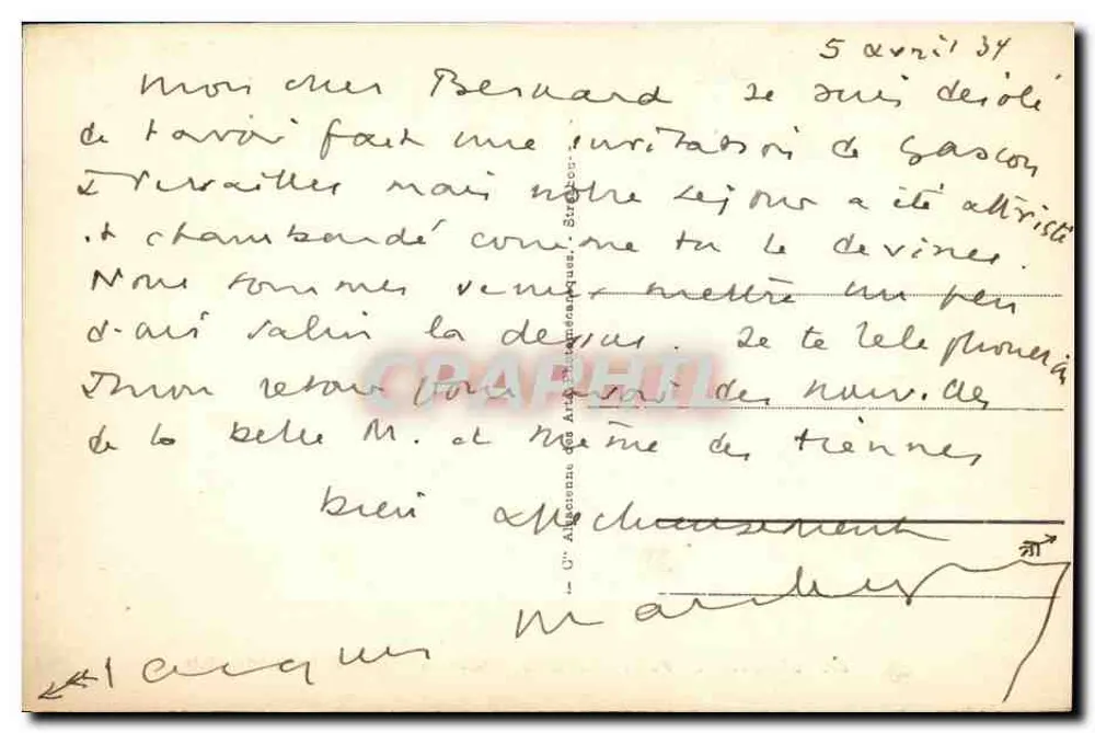 Deauville - Blütenstrand - Blütenbeete und Normandy-Hotel - Rückseite