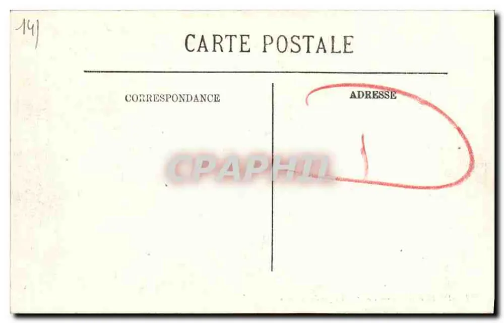 Deauville — Ansicht der Gärten — LL. — N° 341 - Rückseite
