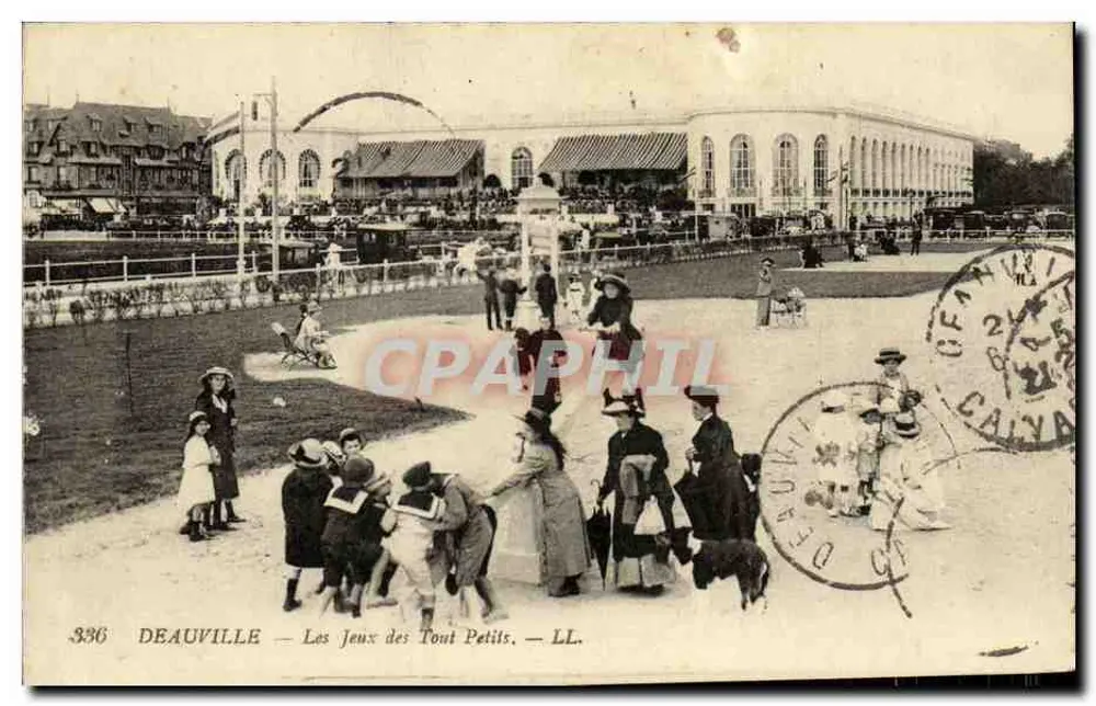 Deauville — Die Spiele der Kleinen — LL. Nr. 336 - Vorderseite