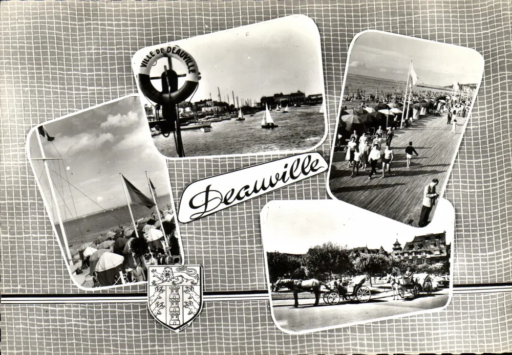 Deauville — Panoramablick — Editions aux Ours - Vorderseite