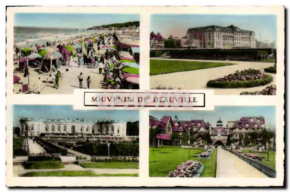 Deauville — Lembrete de Deauville — C.A. Photo Paris - Frente