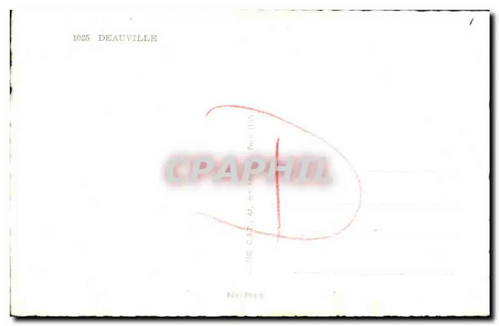 Deauville — Kasyno, Hotel Normandy, Plaża, Royal — 1025 - Rewers