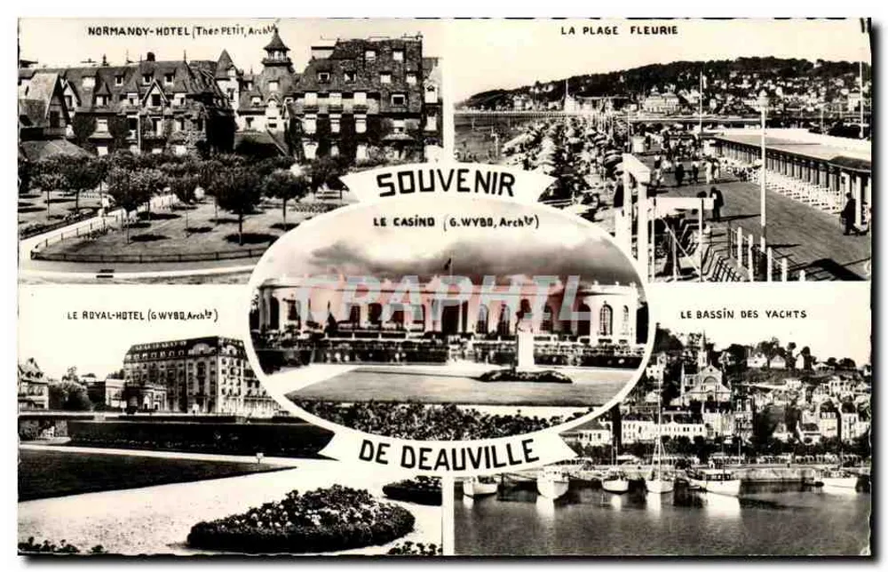 Deauville — Souvenir de Deauville — Réal-Photo - Awers