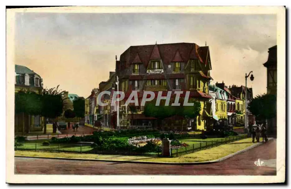 Deauville - Place Morny — Verlag C.A.P. Paris, Nr. 655 - Vorderseite