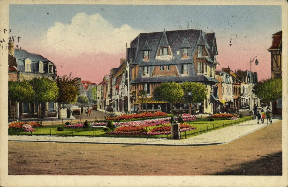 Place Morny — Deauville — editor C. Des Ais Photos Bourgoin - Frente